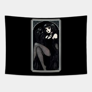 gothic art Tapestry