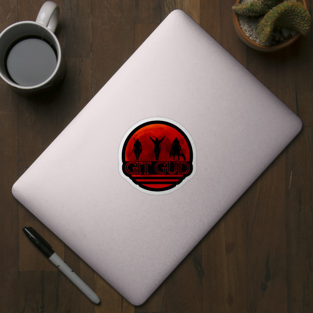 Git Gud Sticker | The Skelly Squad Store