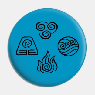 Avatar Elements Pin