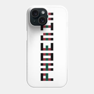 Pixel Hockey City Phoenix 2003 Retro Phone Case