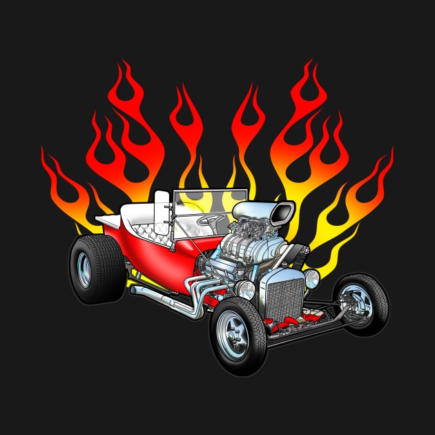 Hot Rod by the Mad Artist