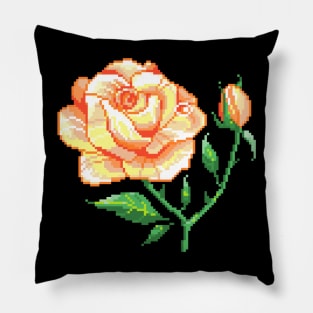 Rose Illustration Pillow