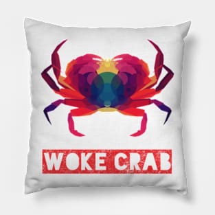 Woke Crab Pillow