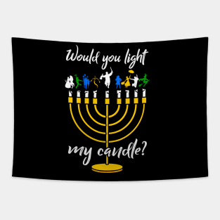 Broadway Menorah Tapestry