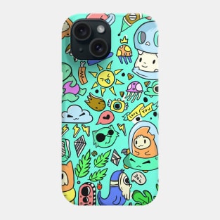 fun doodle Phone Case