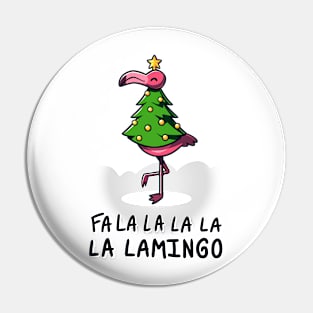 Fa La La Lamingo Pin