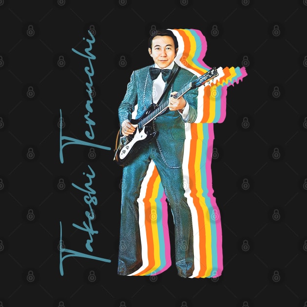 Takeshi Terauchi 寺内タケシ \//\ Retro Fan Art Design by DankFutura