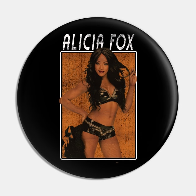 Vintage Wwe Alicia Fox Pin by The Gandol