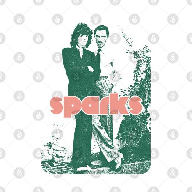 Sparks /// Vintage Style Retro Aesthetic Design by DankFutura