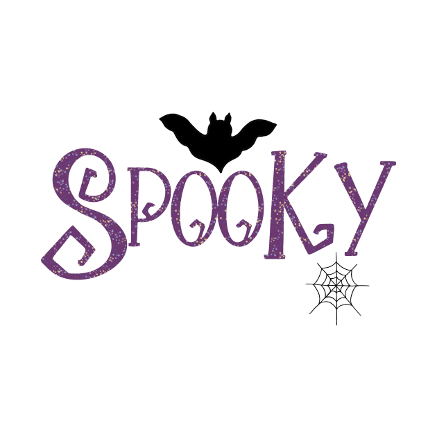Spooky design in purple by Anines Atelier