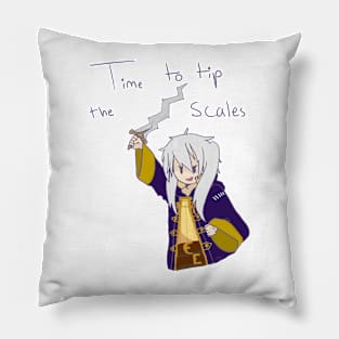 Time to Tip the Scales! (female) Pillow