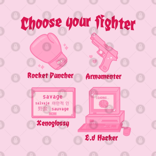 Choose your fighter by Brunaesmanhott0