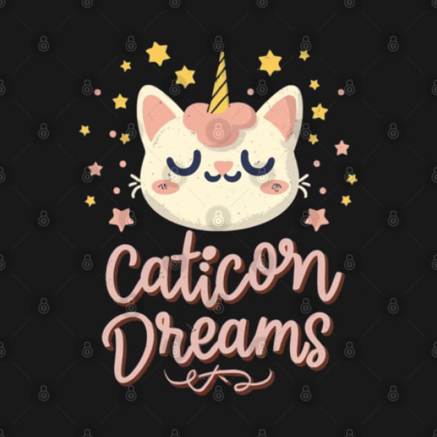 Caticorn Dreams II by MercurialMerch