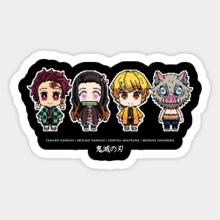 Demon Slayer Kimetsu No Yaiba Anime Kawaii #3 Sticker by Creative Designer  - Pixels