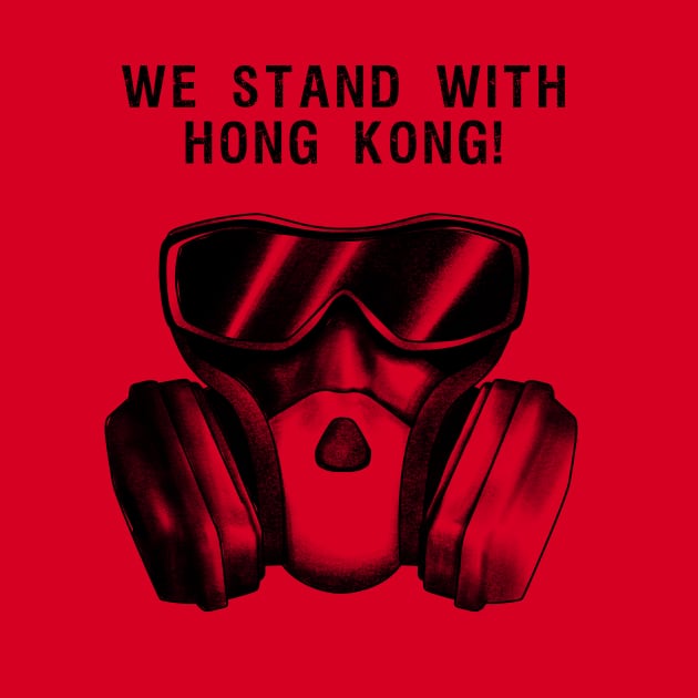 We Stand With Hong Kong by IlanB