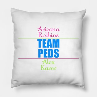 Team Peds Pillow