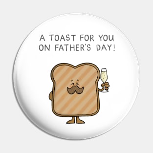 Father's Day Toast Pin