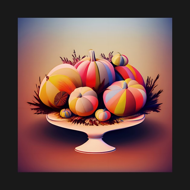 Whimsical Pumpkin Centerpiece by DANAROPER