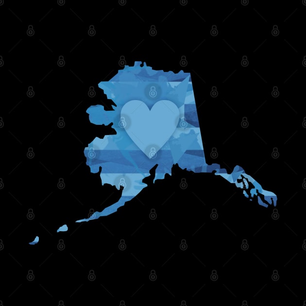 Alaska State by Dale Preston Design