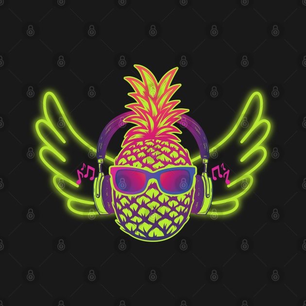 Pineapple Music - Funky Pineapple by FoxyChroma