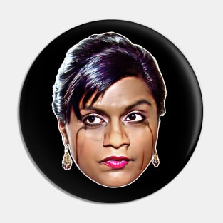 Crying Kelly Kapoor Pin