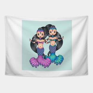 Mermaids 04 (Style:10) Tapestry