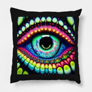 Eye Psychedelic Trippy Pillow