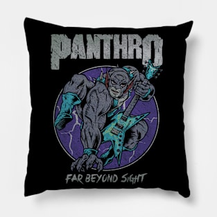 FAR BEYOND SIGHT (PURPLE TEAL) Pillow