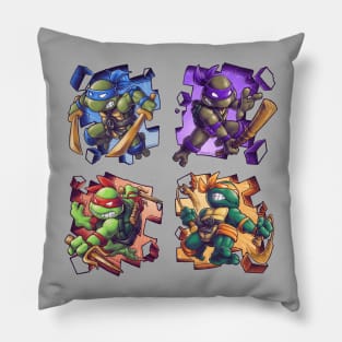 Toy Turtles Pillow