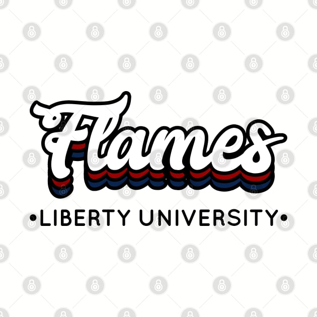 Flames - Liberty University by Josh Wuflestad