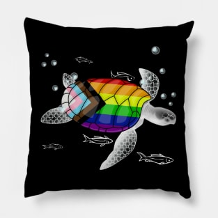 Progress Turtle Pillow