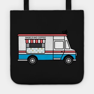 Bagel & Coffee Truck. Tote