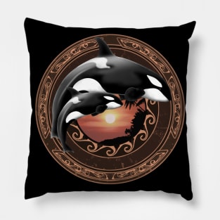 Orca Killer Whale Pillow