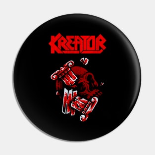 Kreator Flag of Hate Pin