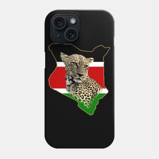 Kenya Leopard - Big Cat - Africa Phone Case
