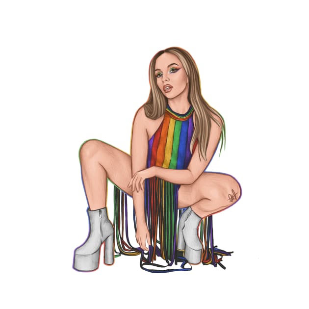 Rainbow Queen || Jade Thirlwall by CharlottePenn