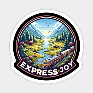 Train, Express Joy Magnet