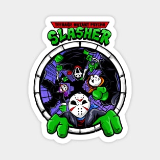 four slashers Magnet