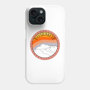 Peachy Keen Yosemite Landscape Phone Case