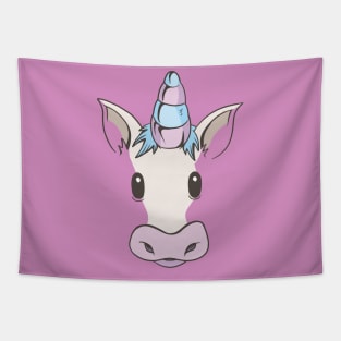 Unicorn face Tapestry