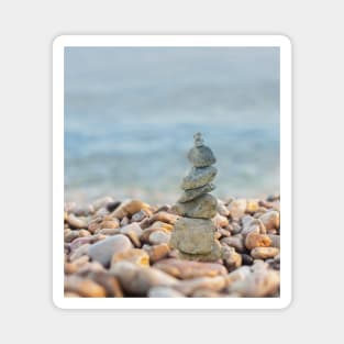 Stacked Rocks Meme- Rock balancing Magnet