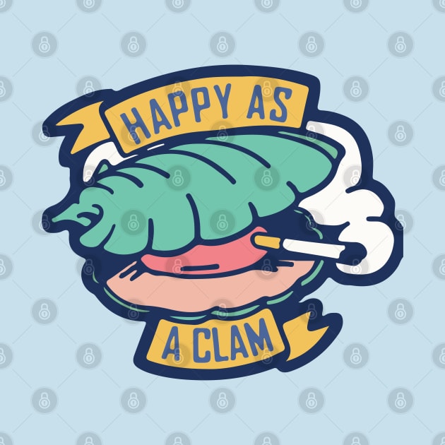 Happy as a Clam by Merdet