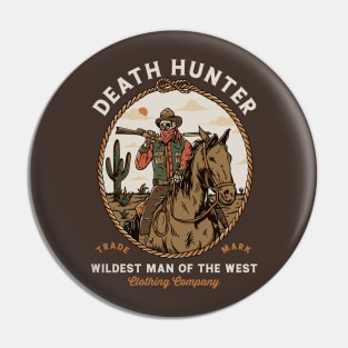 Wildest Western Outlaw Pin