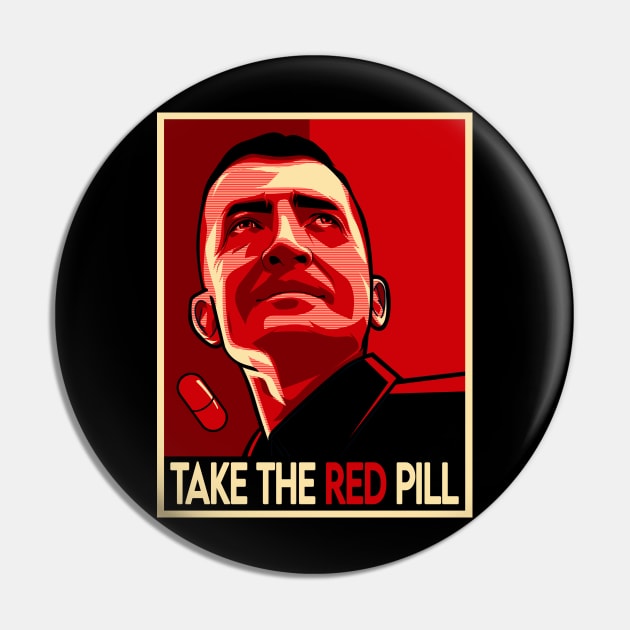 Michael Malice Take The Red Pill Pin by The Libertarian Frontier 