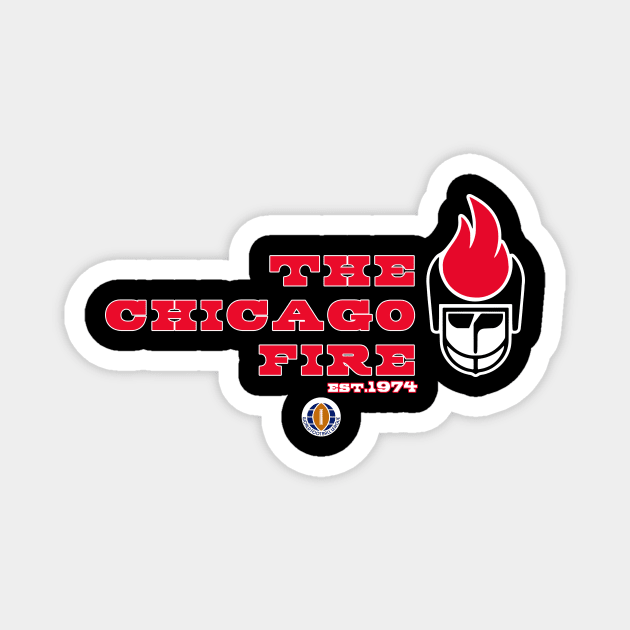 Chicago Fire Football Magnet by Loweryo Judew