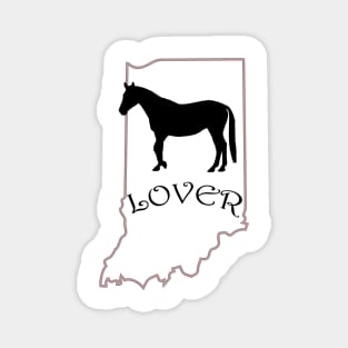 Indiana Horse Lover Gifts Magnet