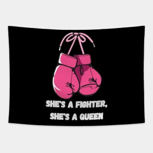 She's fighter, she's a queen Tapestry