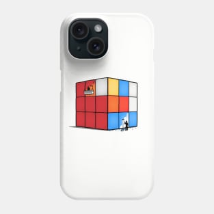 Solving the cube Phone Case