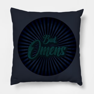 vintage bad omens Pillow