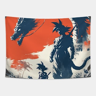 Saiyan & Son Tapestry